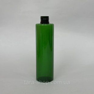 Флакон 250 мл Нью-Йорк (горловина 24) (тара для косметики) зелений 308 фото