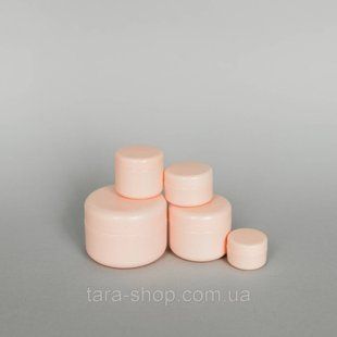 Баночка Лаура 50 мл рожева (тара для косметики, баночка для крему, гелю) 16 фото
