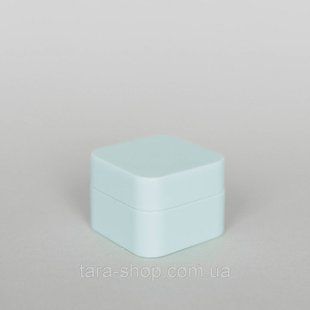 Баночка для косметики Квадро 10 мл голуба (тара для косметики, баночка для крему, гелю) 31 фото
