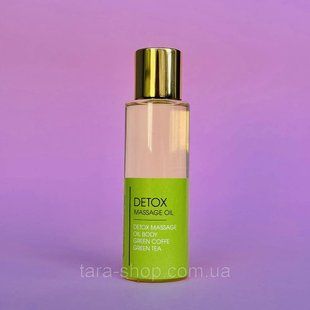 Олія для тіла Detox oil ( зелена кава & зелений чай) масажна олія 2296334302 фото